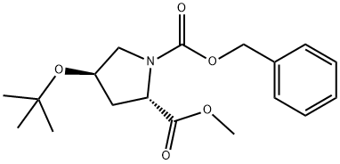 Z-Hyp(tBu)-OMe Structural