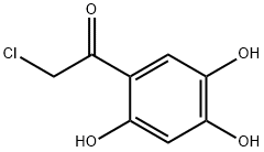Acetophenone, 2-chloro-2,4,5-trihydroxy- (8CI) Structural