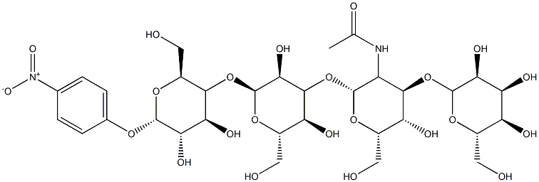 Gal beta(1-3)GlcNAc beta(1-3)Gal beta(1-4)Glc-beta-pNP Structural