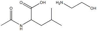 Acetylleucine Monoethanolamine Structural