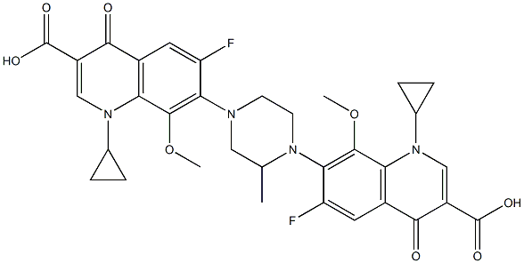 Gatifloxacin Dimer 1 Structural