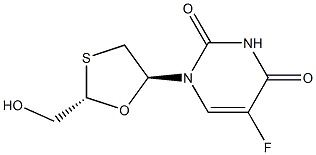 Oxathiolan, 5FU-(-).a. Structural