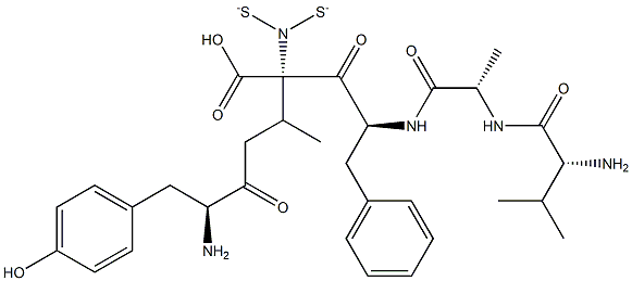 enkephalin, Pen(2,5)-Ala(3)- Structural