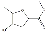 Hexonic acid, 2,5-anhydro-3,6-dideoxy-, methyl ester (9CI) Structural