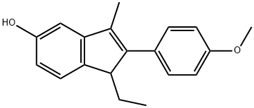 indenestrol B 4'-monomethyl ether Structural
