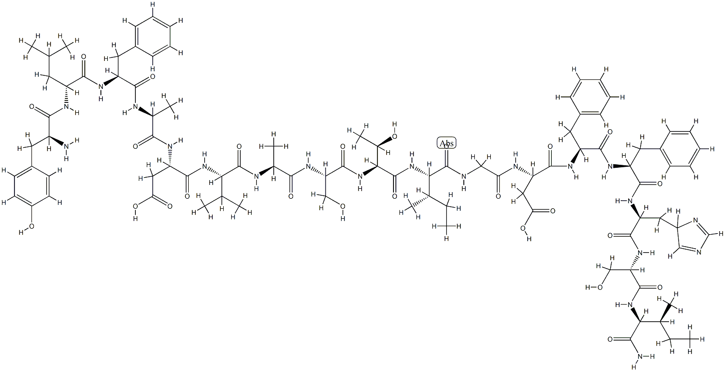 deltorphin, Leu(2)- Structural