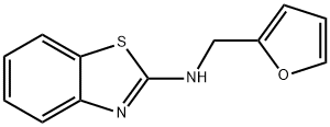 N-(furan-2-ylmethyl)-1,3-benzothiazol-2-amine Structural