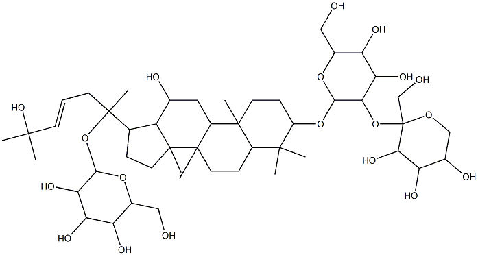 vina-ginsenoside R8 Structural