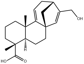 ent-17-Hydroxykaura-9(11),15-dien-19-oic acid