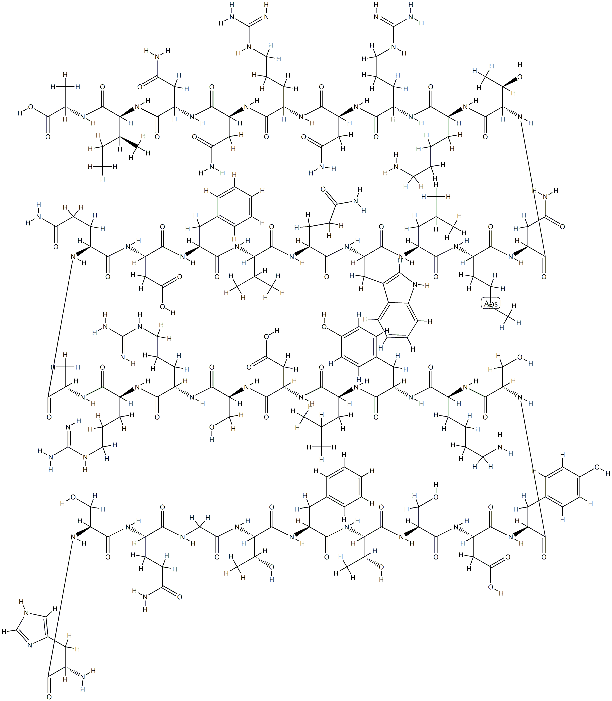 GLUCAGON-37 (HUMAN, MOUSE, RAT) Structural