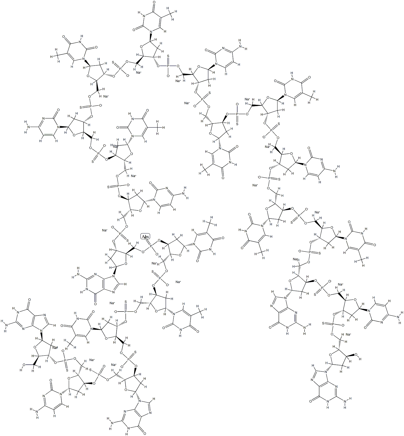 fomivirsen Structural