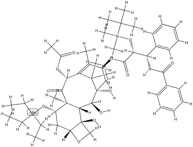 2'-O-tert-Butyl(diMethyl)silyl-7-O-triethylsilyl-2-debenzoyl-4-desacetyl Paclitaxel