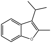 Benzofuran,2-methyl-3-(1-methylethyl)-(9CI) Structural