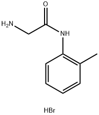 N~1~-(2-methylphenyl)glycinamide hydrobromide Structural