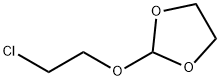 Orthoformic  acid,  cyclic  ethylene  2-chloroethyl  ester  (8CI) Structural