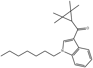 UR-144 N-heptyl analog Structural