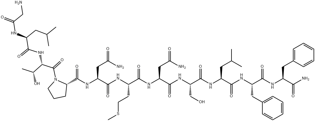 GLTPNMNSLFFamide Structural