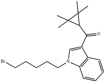 UR-144 N-(5-bromopentyl) analog Structural