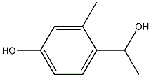 Benzenemethanol, 4-hydroxy--alpha-,2-dimethyl- (9CI) Structural