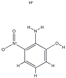 Phenol,  2-amino-3-nitro-,  conjugate  monoacid  (8CI) Structural
