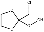 Orthoacetic  monoperoxyacid,  chloro-,  cyclic  O,O-ethylene  ester  (8CI) Structural
