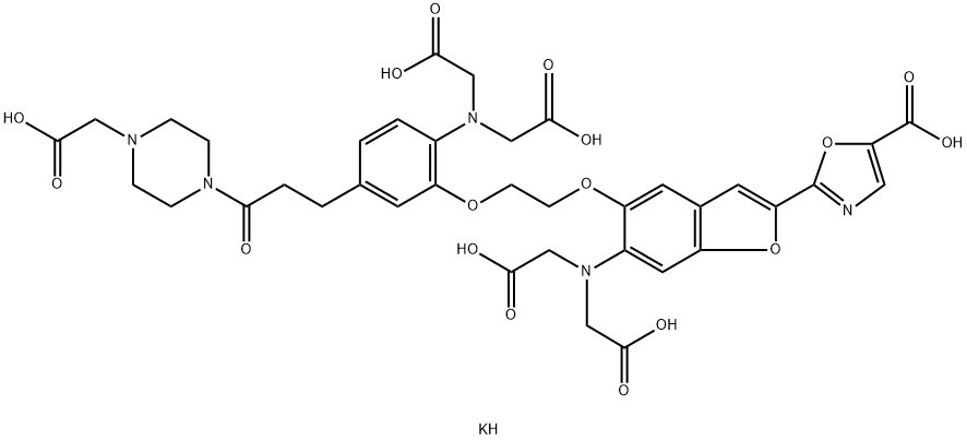 FURA PE-3 POTASSIUM SALT Structural