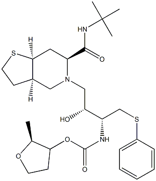 ThienopyridCONH furanyl urethane deriv. Structural