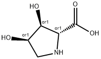 D-Proline, 3,4-dihydroxy-, (3S,4R)-rel- (9CI) Structural