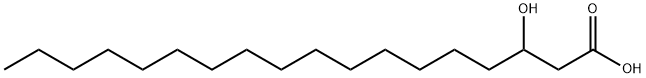 rac-3-Hydroxyoctadecanoic Acid Structural