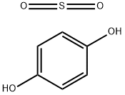 hydroquinone, compound with sulphur dioxide Structural