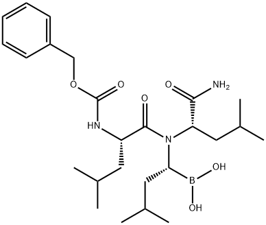 Z-Leu-Leu-Leu-B(OH)2 (MG262) Structural