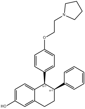 rac-Lasofoxifene Structural