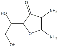 Hex-2-enonimidic  acid,  2-amino-2-deoxy-,  -gamma--lactone  (9CI) Structural