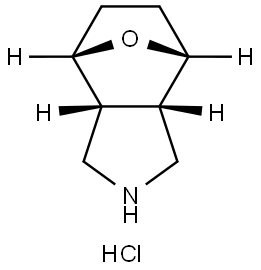 rac-(1R,2S,6R,7S)-10-oxa-4-azatricyclo[5.2.1.0~2,6~]decane hydrochloride Structural