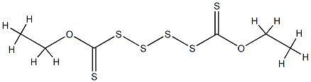 Bis(ethoxythiocarbonyl) pertetrasulfide Structural