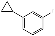 Benzene, 1-cyclopropyl-3-fluoro- Structural