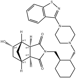 Lurasidone metabolite 14326 Structural