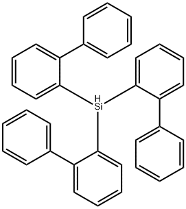 TRIS(2-BIPHENYL)SILANE Structural