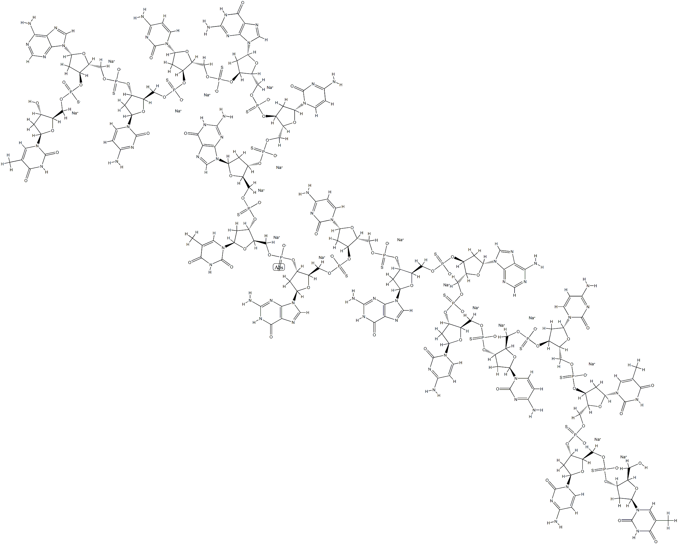 OBLIMERSEN SODIUM Structural
