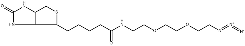 Biotin-PEG2-azide Structural