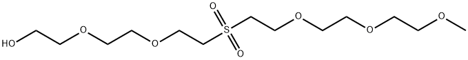 m-PEG3-Sulfone-PEG2-OH Structural