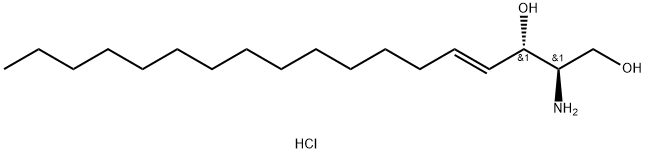 D-Erythro-Sphingosine Hydrochloride Structural