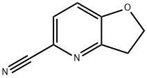 Furo[3,2-b]pyridine-5-carbonitrile,2,3-dihydro-(9CI) Structural