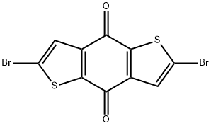 2,6-Dibromobenzo[1,2-b:4,5-b']dithiophene-4,8-dione Structural