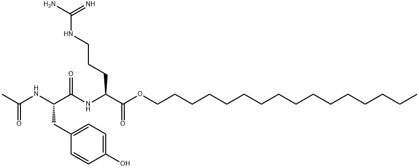 Acetyl Dipeptide-1 cetyl ester Structural