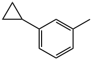 Benzene, 1-cyclopropyl-3-Methyl- Structural
