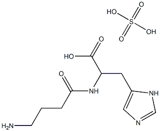 homocarnosine sulphate Structural