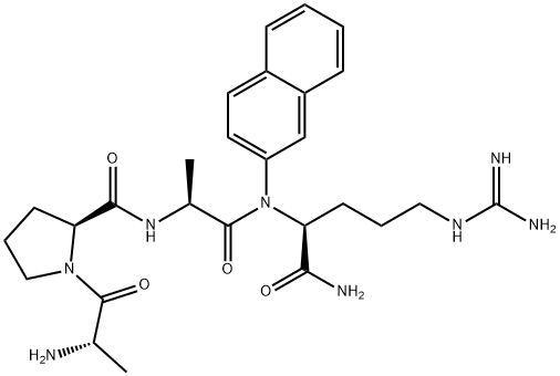 H-Ala-Pro-Ala-Arg-βNA Structural
