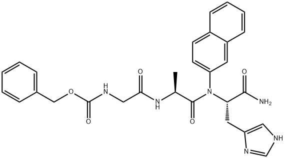 Z-Gly-Ala-His-βNA Structural