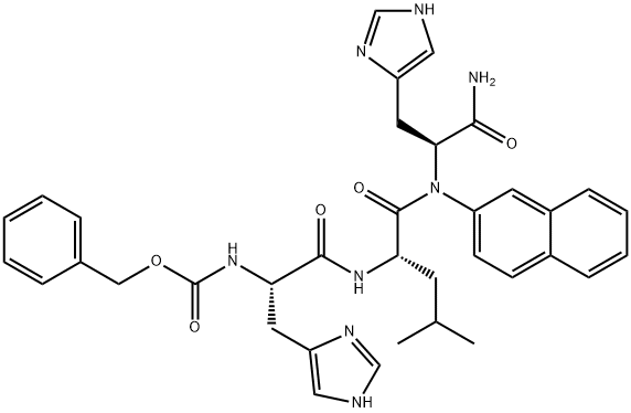 Z-His-Leu-His-βNA Structural